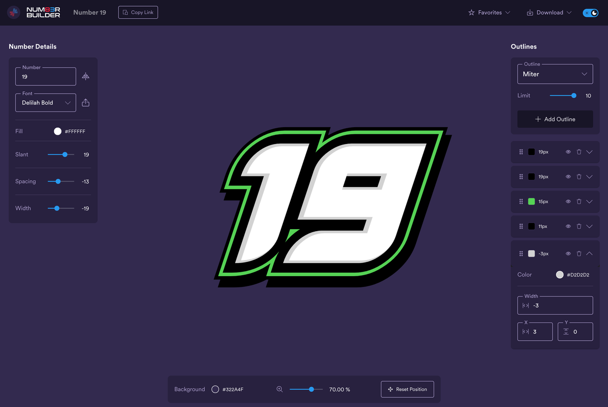Introducing Number Builder: design your own custom car numbers