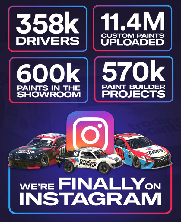 Trading Paints is now on Instagram!